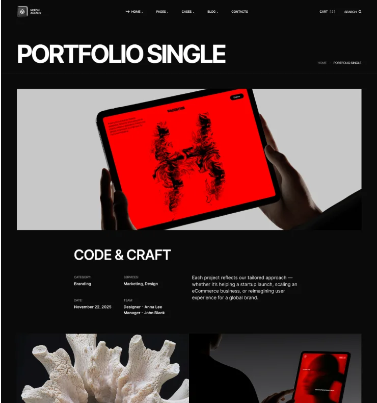 Portfolio Single